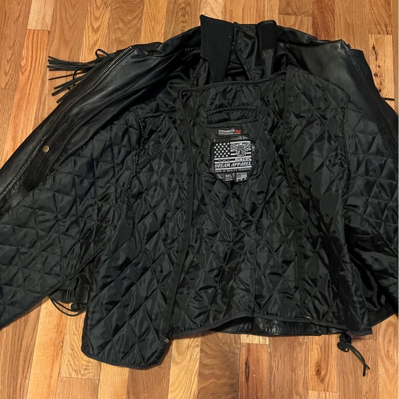 2x Lady’s Leather Jacket Awesome Bikers heavy.    Very nice really heave - Picture 14 of 14